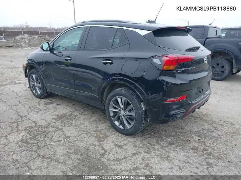 2023 Buick Encore Gx VIN: KL4MMCSL9PB118880 Lot: 12268857