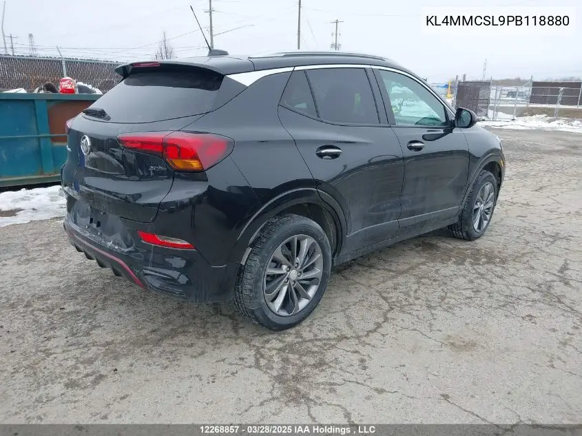 2023 Buick Encore Gx VIN: KL4MMCSL9PB118880 Lot: 12268857