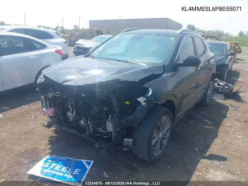 2023 Buick Encore Gx Select Awd VIN: KL4MMESL6PB055071 Lot: 12334575