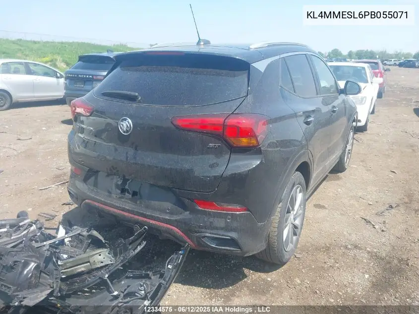 2023 Buick Encore Gx Select Awd VIN: KL4MMESL6PB055071 Lot: 12334575