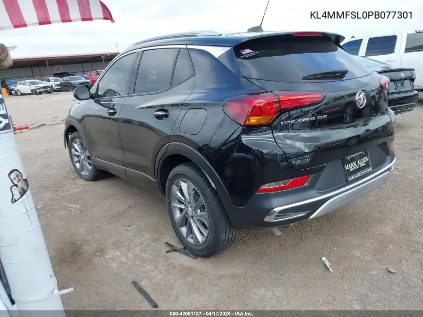 2023 Buick Encore Gx Essence Fwd VIN: KL4MMFSL0PB077301 Lot: 42061187