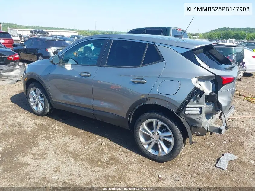 2023 Buick Encore Gx Preferred Fwd VIN: KL4MMBS25PB147908 Lot: 42184637