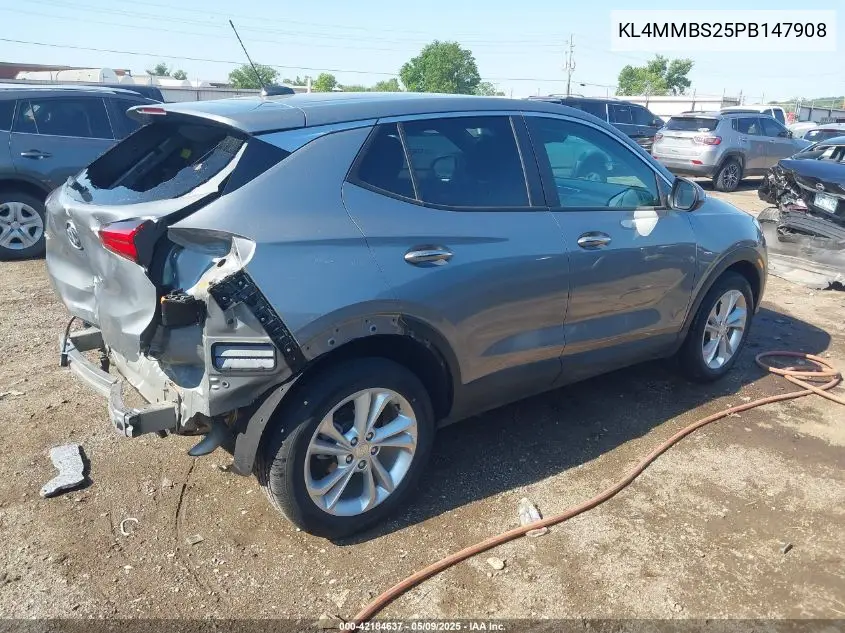 2023 Buick Encore Gx Preferred Fwd VIN: KL4MMBS25PB147908 Lot: 42184637