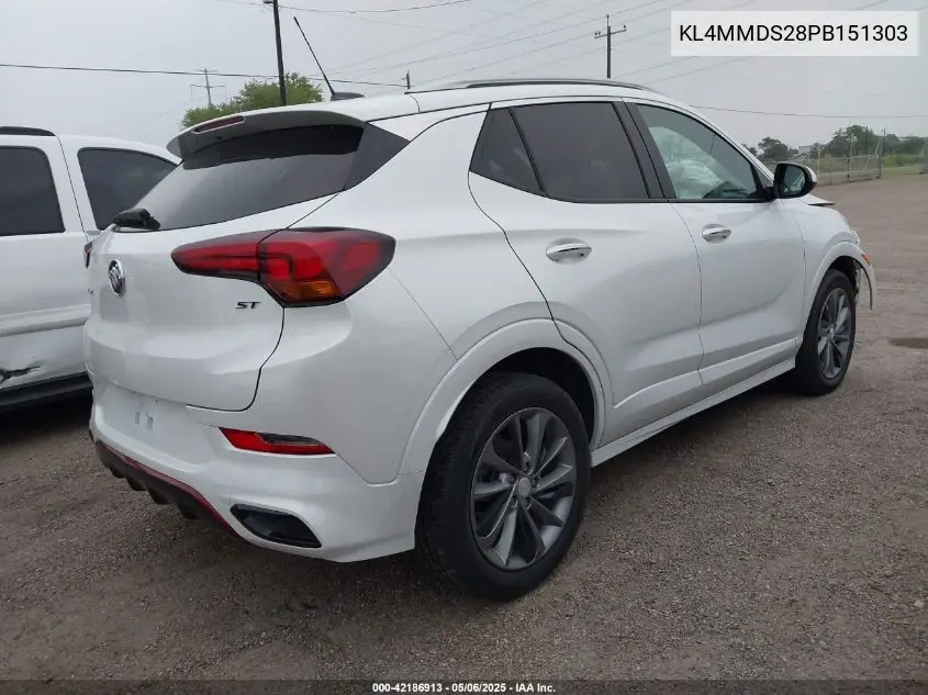 2023 Buick Encore Gx Select Fwd VIN: KL4MMDS28PB151303 Lot: 42186913