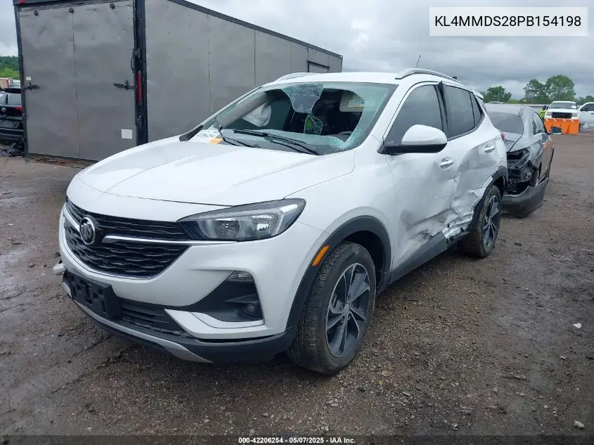 2023 Buick Encore Gx Select Fwd VIN: KL4MMDS28PB154198 Lot: 42206254