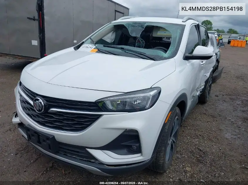 2023 Buick Encore Gx Select Fwd VIN: KL4MMDS28PB154198 Lot: 42206254