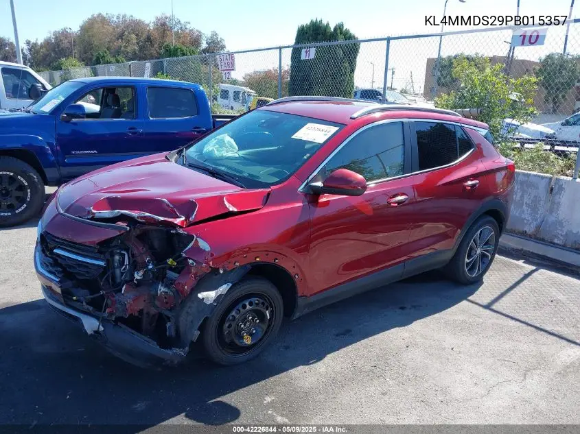 2023 Buick Encore Gx Select Fwd VIN: KL4MMDS29PB015357 Lot: 42226844