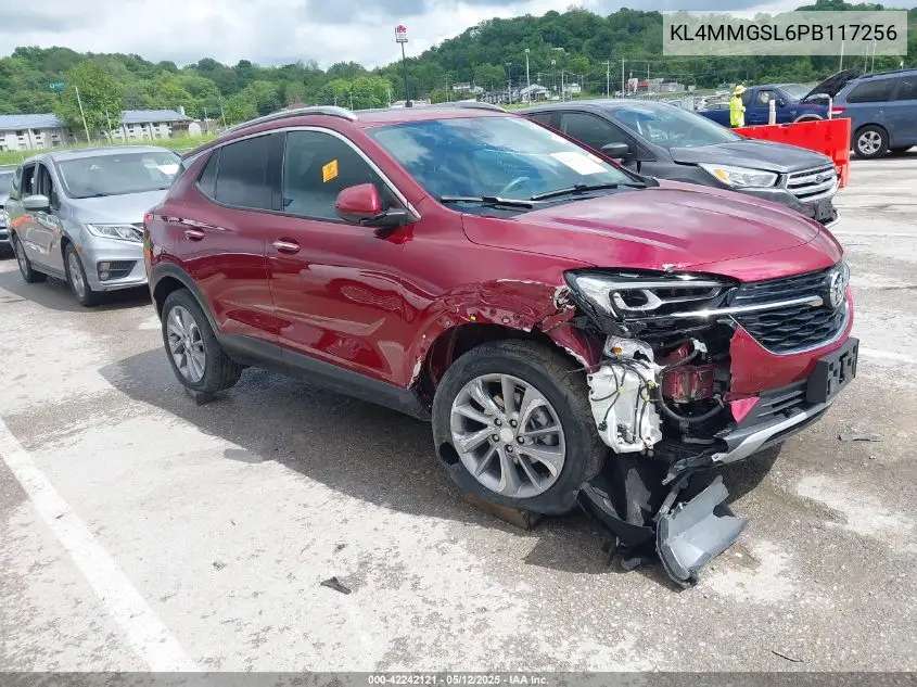 2023 Buick Encore Gx Essence Awd VIN: KL4MMGSL6PB117256 Lot: 42242121