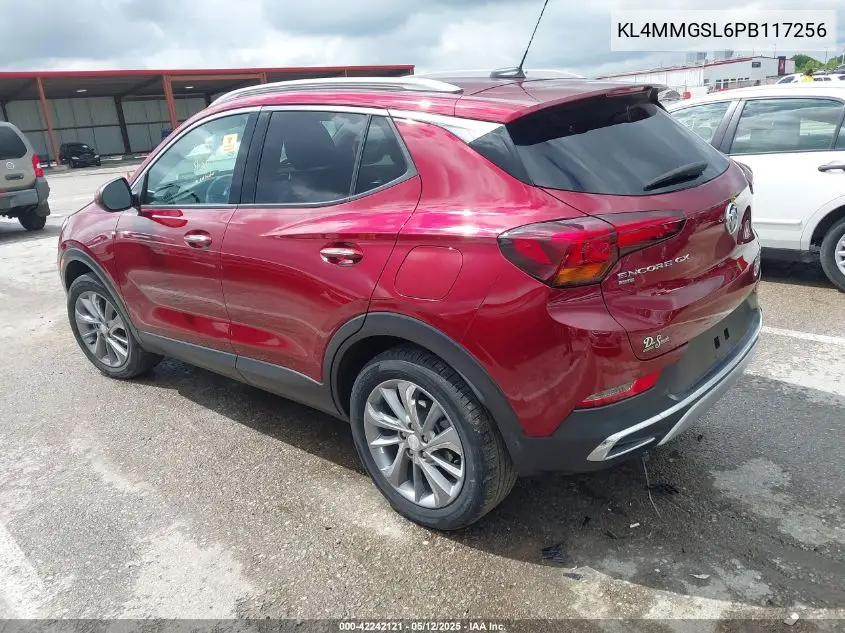 2023 Buick Encore Gx Essence Awd VIN: KL4MMGSL6PB117256 Lot: 42242121