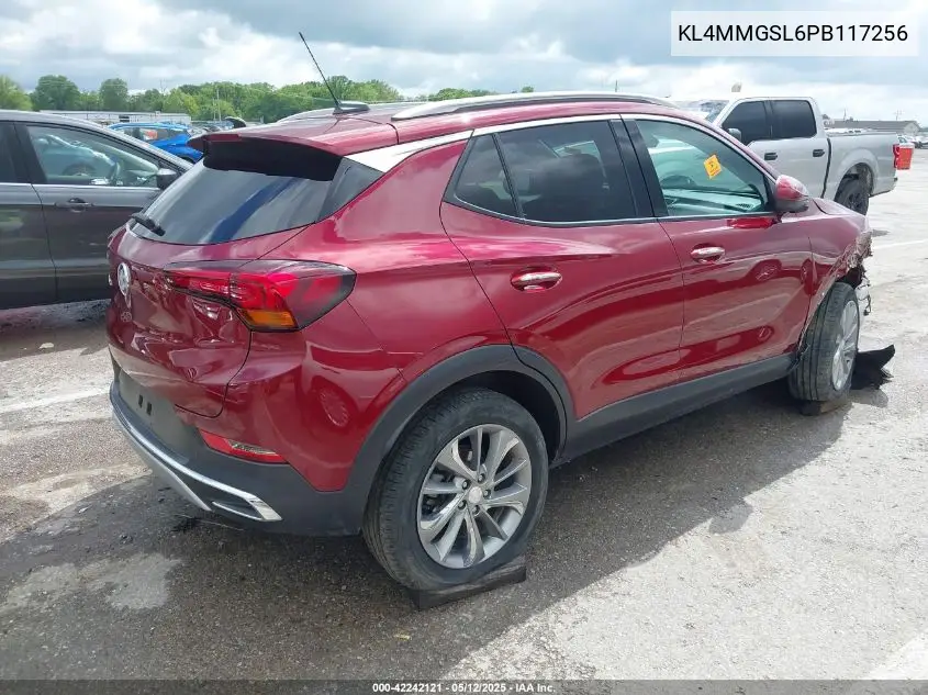 2023 Buick Encore Gx Essence Awd VIN: KL4MMGSL6PB117256 Lot: 42242121