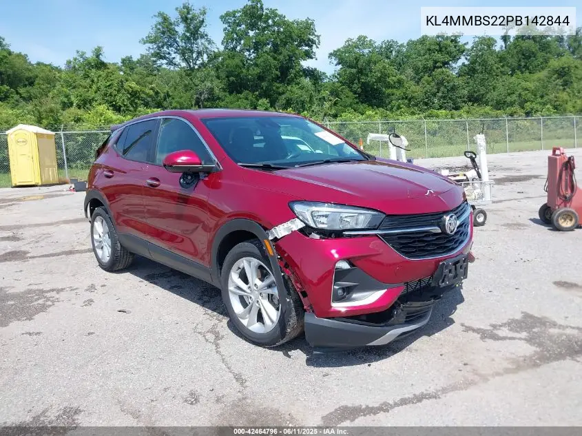 2023 Buick Encore Gx Preferred Fwd VIN: KL4MMBS22PB142844 Lot: 42464796