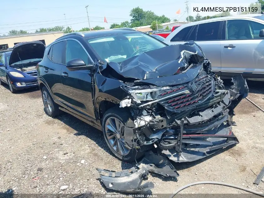 2023 Buick Encore Gx Select Awd VIN: KL4MMESL7PB151159 Lot: 42467243