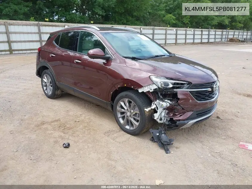 2023 Buick Encore Gx Essence Fwd VIN: KL4MMFSL5PB081277 Lot: 42497013