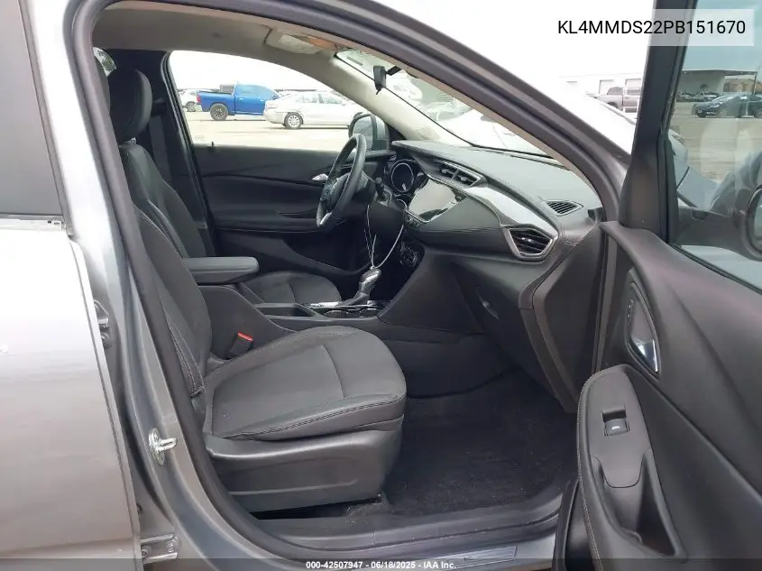 2023 Buick Encore Gx Select Fwd VIN: KL4MMDS22PB151670 Lot: 42507947