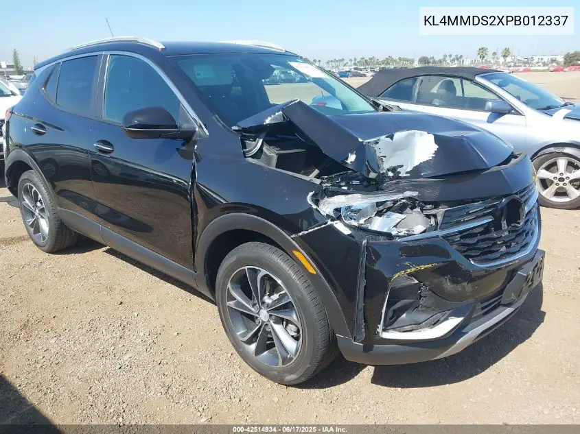 2023 Buick Encore Gx Select Fwd VIN: KL4MMDS2XPB012337 Lot: 42514934
