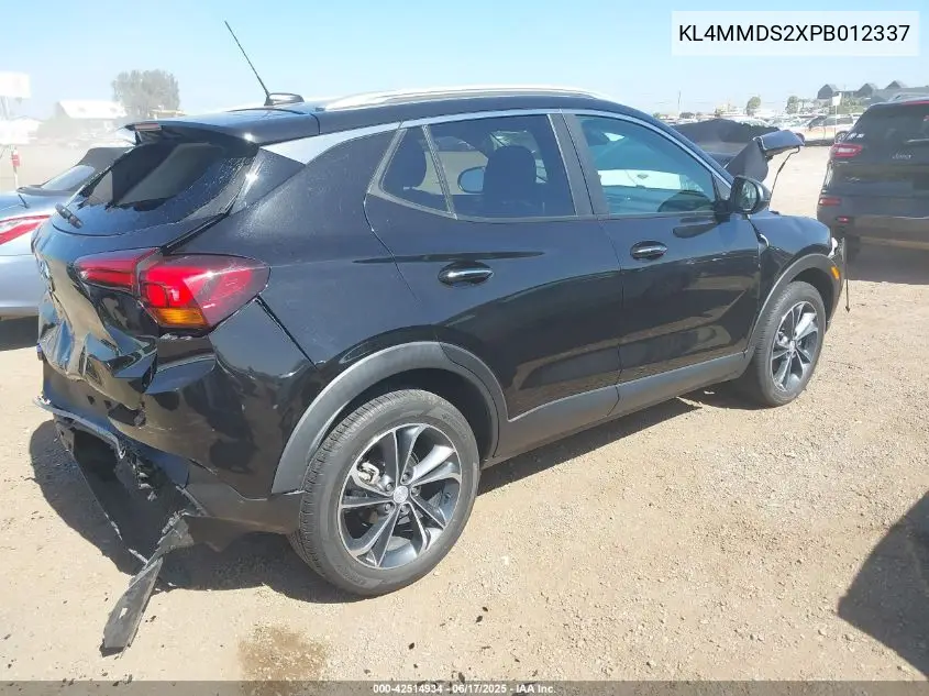 2023 Buick Encore Gx Select Fwd VIN: KL4MMDS2XPB012337 Lot: 42514934