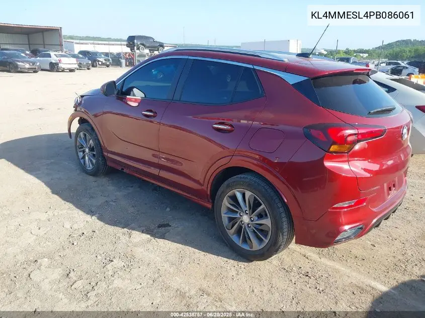 2023 Buick Encore Gx Select Awd VIN: KL4MMESL4PB086061 Lot: 42538757