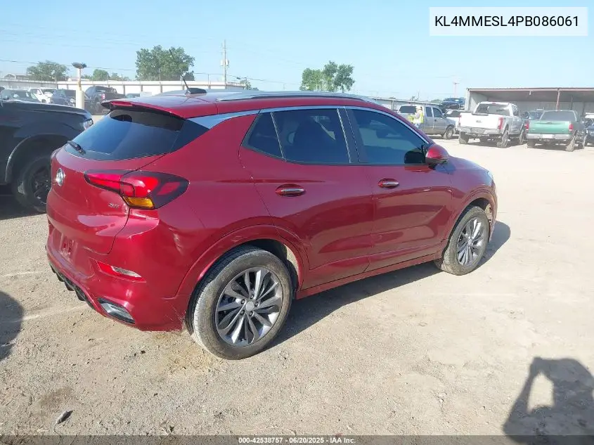 2023 Buick Encore Gx Select Awd VIN: KL4MMESL4PB086061 Lot: 42538757