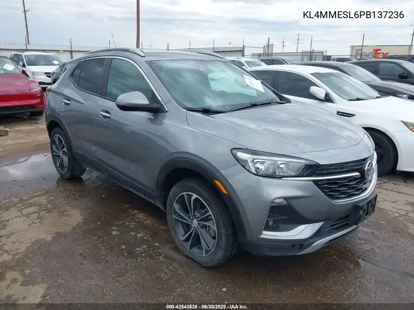2023 Buick Encore Gx Select VIN: KL4MMESL6PB137236 Lot: 42543536