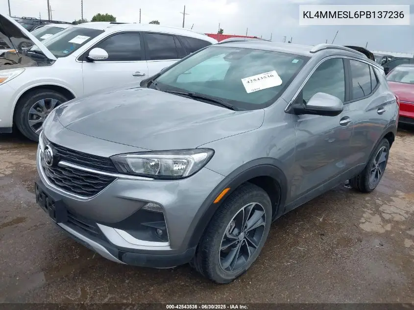 2023 Buick Encore Gx Select VIN: KL4MMESL6PB137236 Lot: 42543536