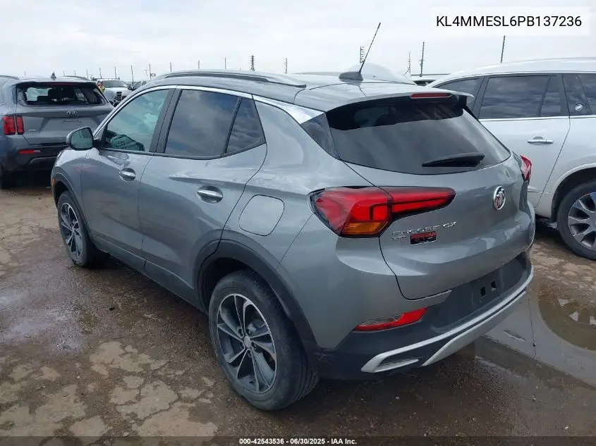 2023 Buick Encore Gx Select VIN: KL4MMESL6PB137236 Lot: 42543536