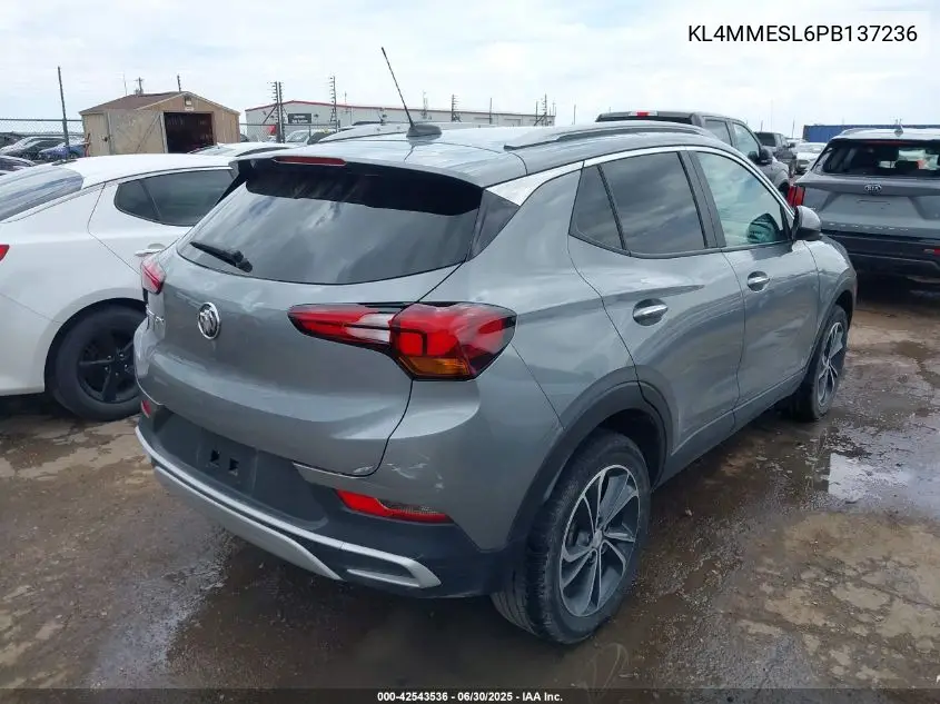 2023 Buick Encore Gx Select VIN: KL4MMESL6PB137236 Lot: 42543536