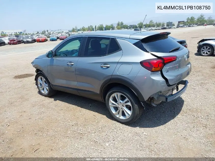2023 Buick Encore Gx Preferred Awd VIN: KL4MMCSL1PB108750 Lot: 42546278