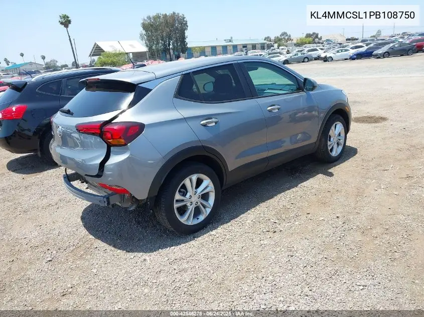 2023 Buick Encore Gx Preferred Awd VIN: KL4MMCSL1PB108750 Lot: 42546278