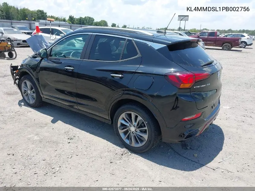 2023 Buick Encore Gx Select Fwd VIN: KL4MMDSL1PB002756 Lot: 42573377