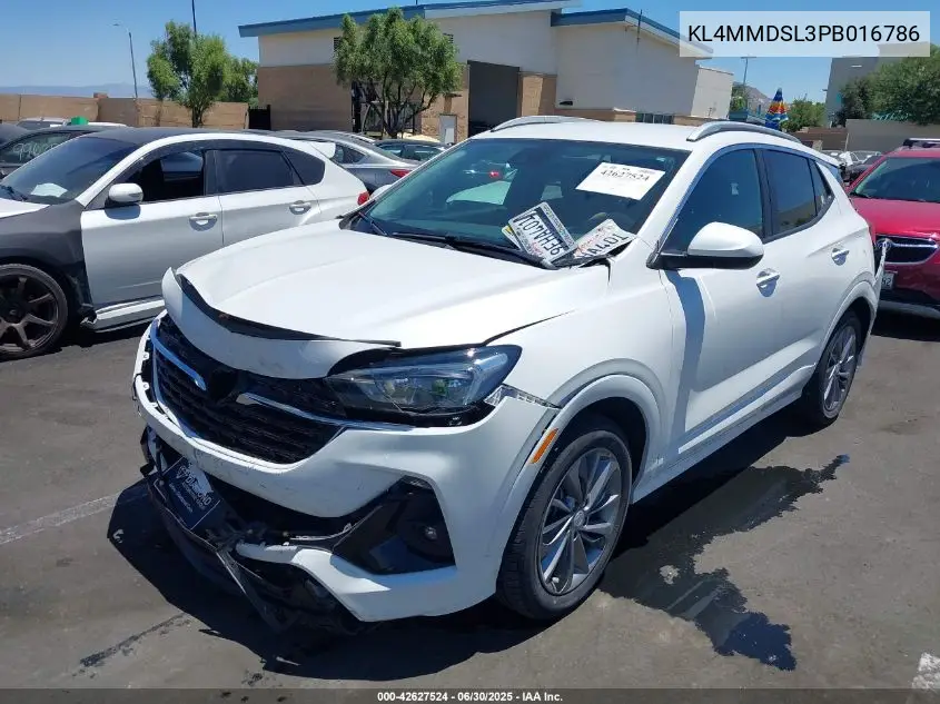 2023 Buick Encore Gx Select Fwd VIN: KL4MMDSL3PB016786 Lot: 42627524