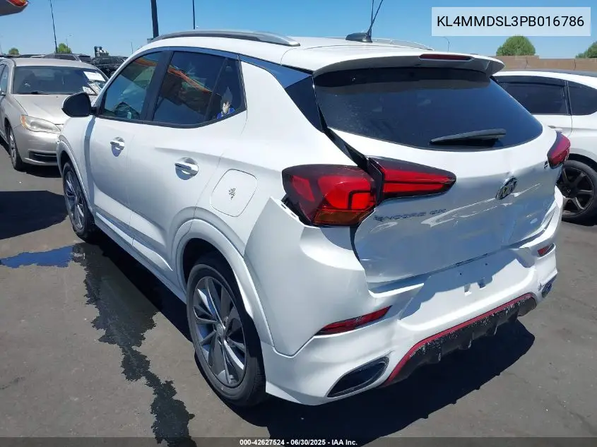 2023 Buick Encore Gx Select Fwd VIN: KL4MMDSL3PB016786 Lot: 42627524