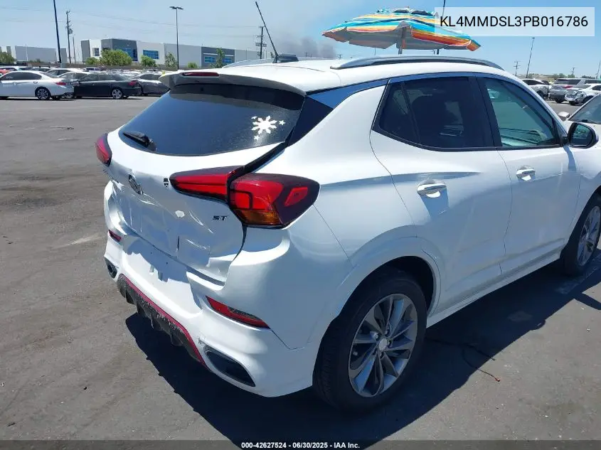 2023 Buick Encore Gx Select Fwd VIN: KL4MMDSL3PB016786 Lot: 42627524