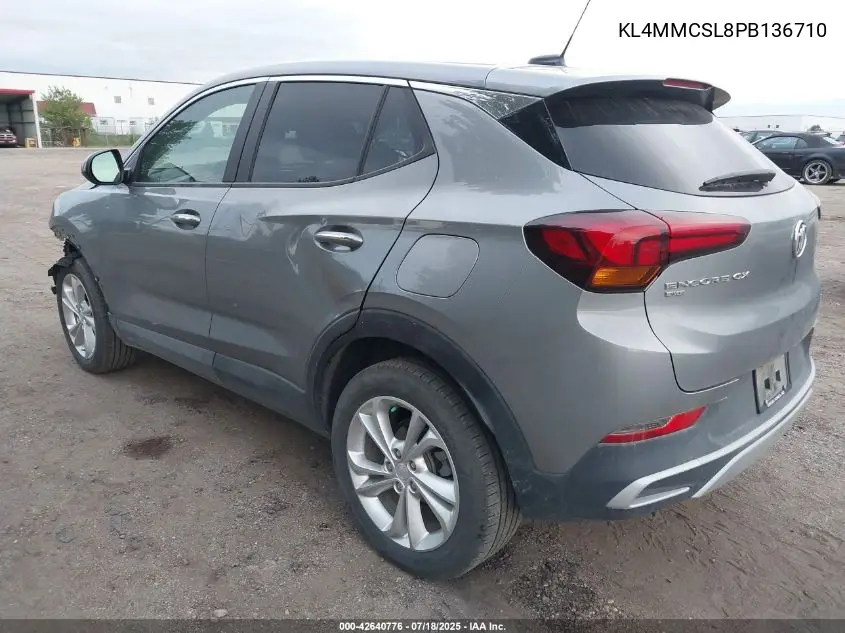 2023 Buick Encore Gx Preferred Awd VIN: KL4MMCSL8PB136710 Lot: 42640776
