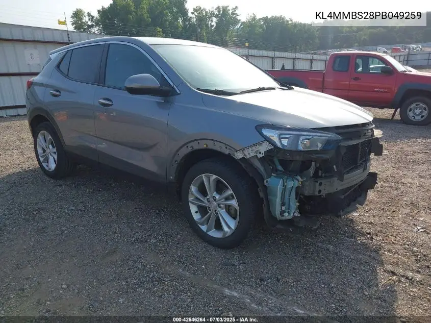 2023 Buick Encore Gx Preferred Fwd VIN: KL4MMBS28PB049259 Lot: 42646264