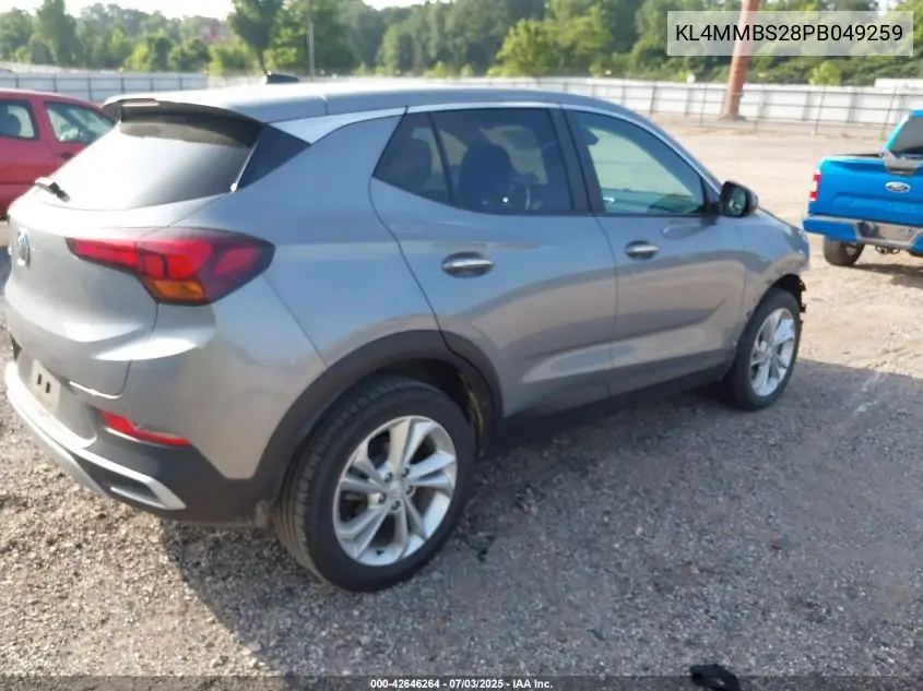 2023 Buick Encore Gx Preferred Fwd VIN: KL4MMBS28PB049259 Lot: 42646264