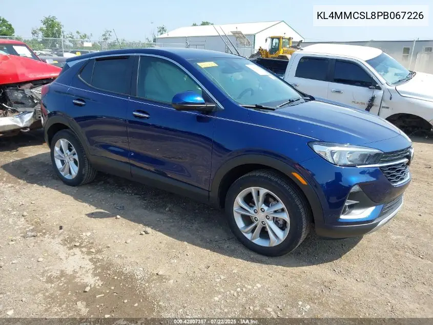 2023 Buick Encore Gx Preferred Awd VIN: KL4MMCSL8PB067226 Lot: 42807357