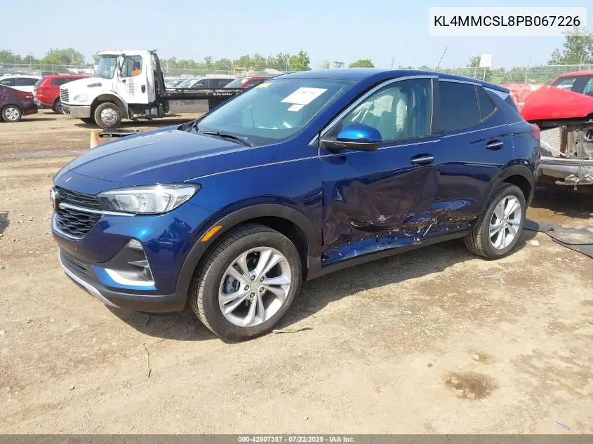2023 Buick Encore Gx Preferred Awd VIN: KL4MMCSL8PB067226 Lot: 42807357