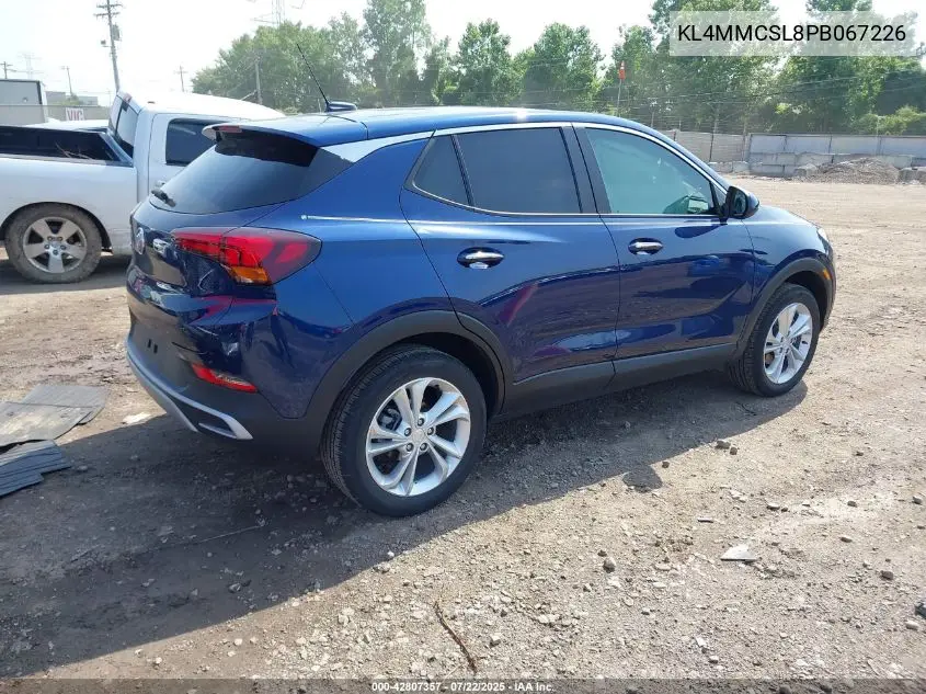2023 Buick Encore Gx Preferred Awd VIN: KL4MMCSL8PB067226 Lot: 42807357