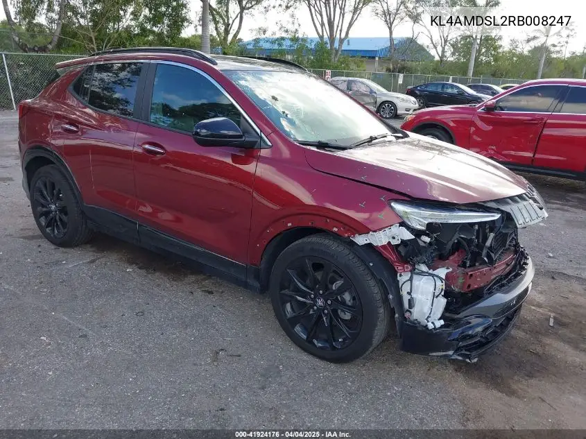 2024 Buick Encore Gx Sport Touring Fwd VIN: KL4AMDSL2RB008247 Lot: 41924176