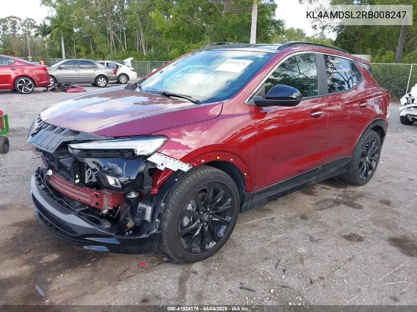 2024 Buick Encore Gx Sport Touring Fwd VIN: KL4AMDSL2RB008247 Lot: 41924176