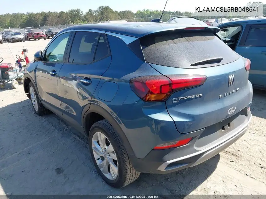 2024 Buick Encore Gx Preferred Awd VIN: KL4AMCSL5RB048641 Lot: 42053696