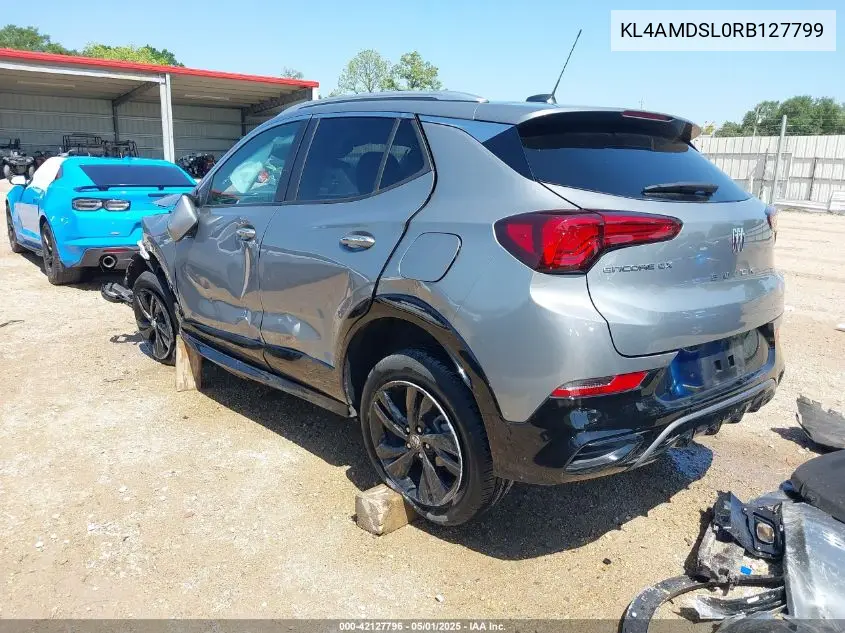 2024 Buick Encore Gx Sport Touring Fwd VIN: KL4AMDSL0RB127799 Lot: 42127796