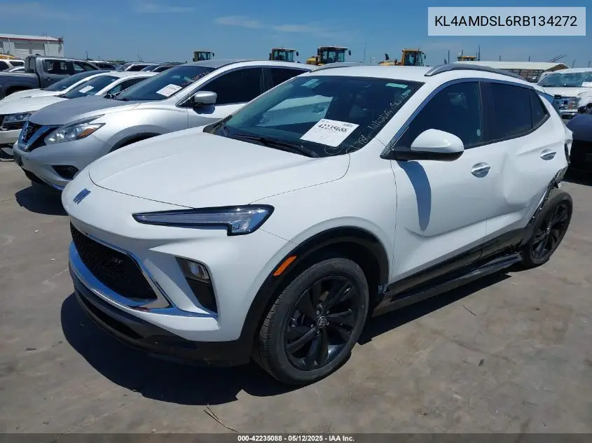 2024 Buick Encore Gx Sport Touring Fwd VIN: KL4AMDSL6RB134272 Lot: 42235088