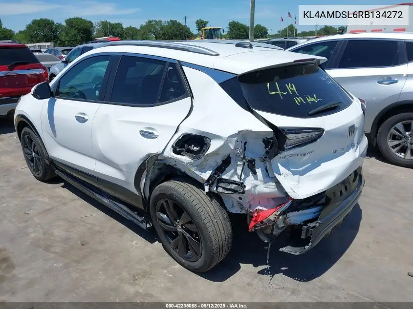 2024 Buick Encore Gx Sport Touring Fwd VIN: KL4AMDSL6RB134272 Lot: 42235088