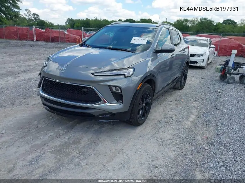 2024 Buick Encore Gx Sport Touring Fwd VIN: KL4AMDSL5RB197931 Lot: 42261609