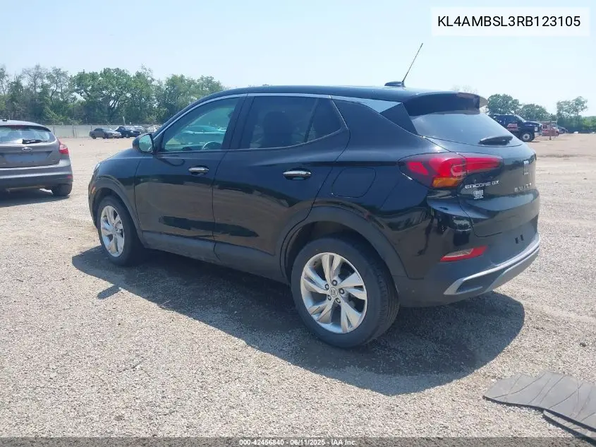 2024 Buick Encore Gx Preferred Fwd VIN: KL4AMBSL3RB123105 Lot: 42456840