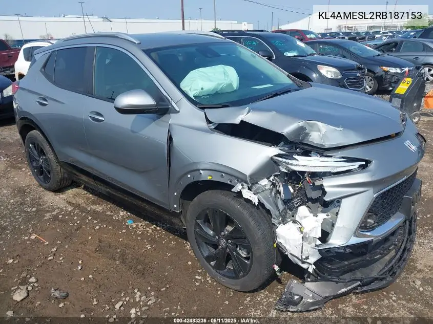 2024 Buick Encore Gx Sport Touring Awd VIN: KL4AMESL2RB187153 Lot: 42483236