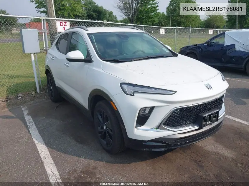 2024 Buick Encore Gx Sport Touring Awd VIN: KL4AMESL2RB178081 Lot: 42495464