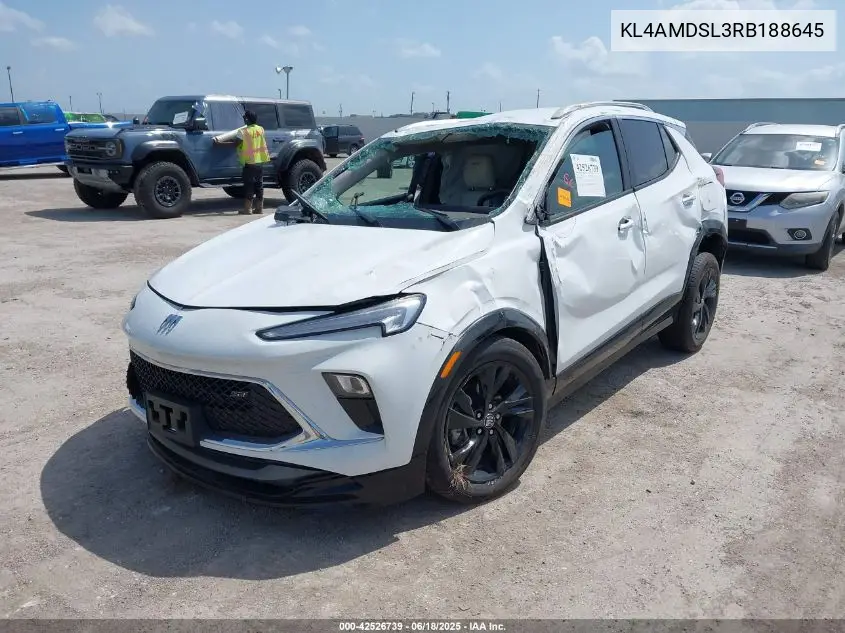 2024 Buick Encore Gx Sport Touring Fwd VIN: KL4AMDSL3RB188645 Lot: 42526739