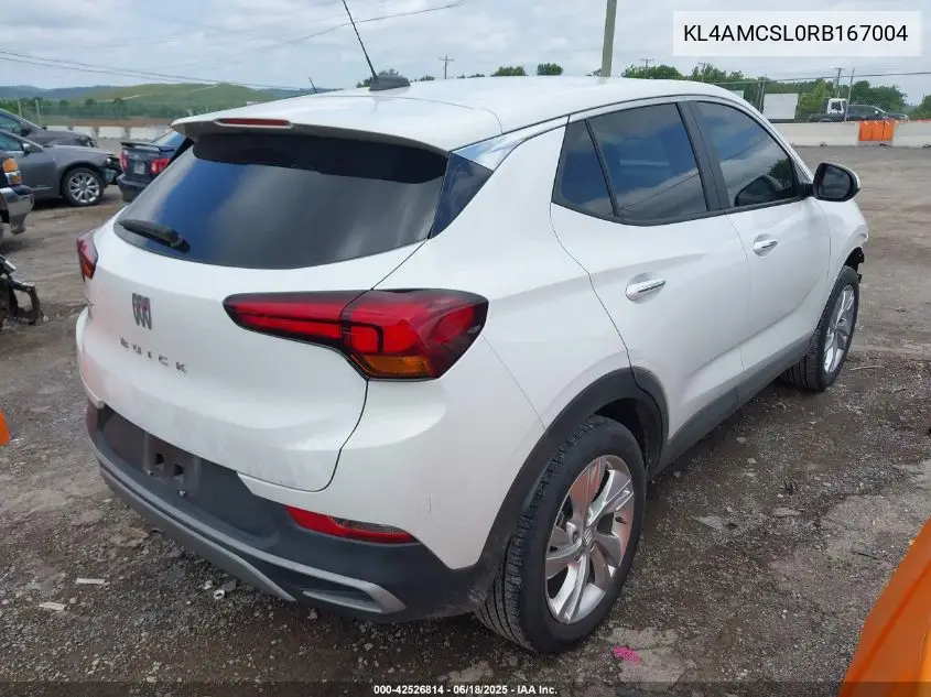 2024 Buick Encore Gx Preferred Awd VIN: KL4AMCSL0RB167004 Lot: 42526814